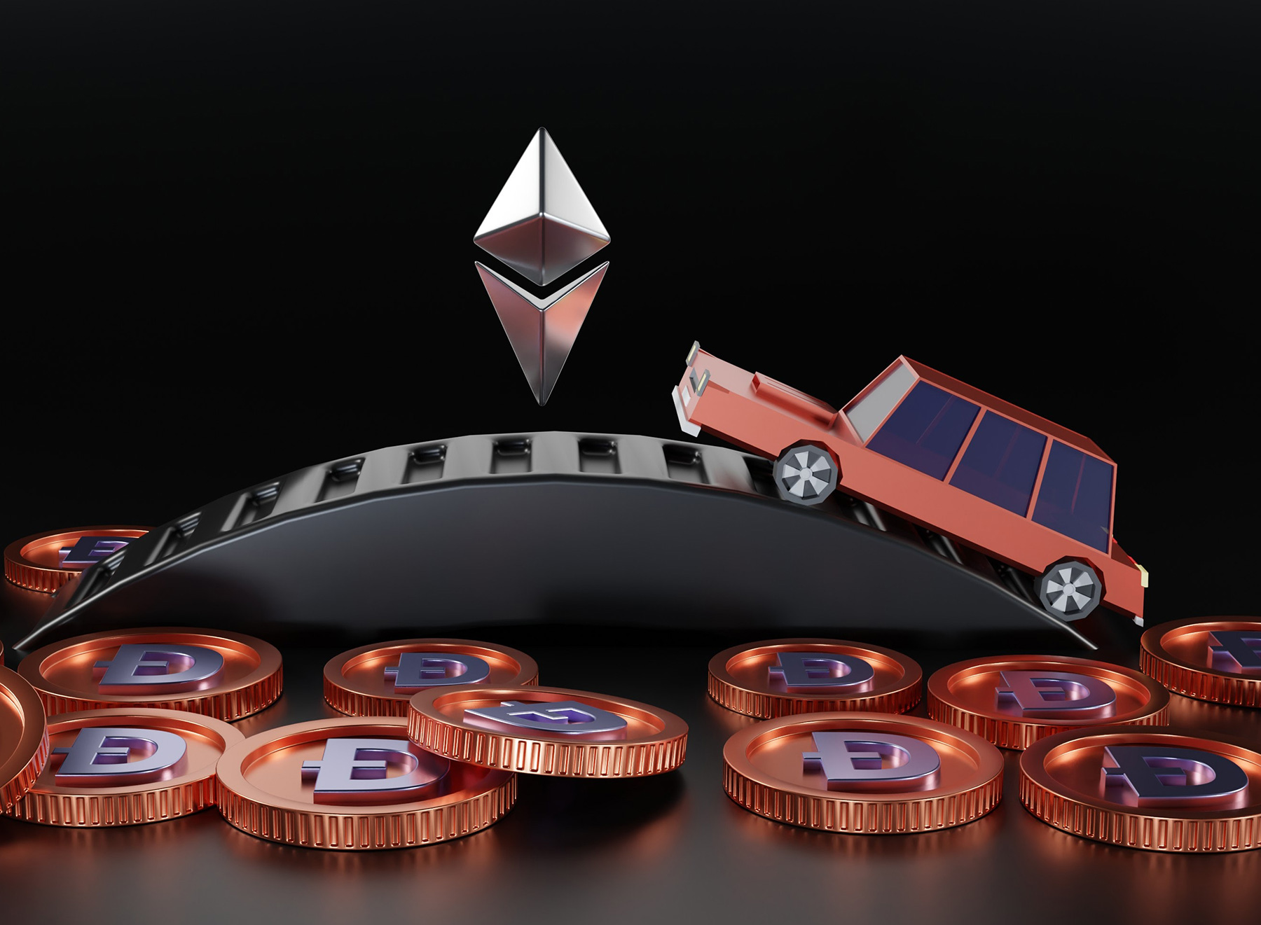 ETH/BTC汇率近期首次跌破0.05