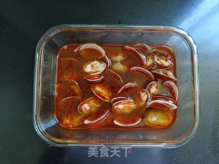 泰式捞汁花蛤的做法步骤：8